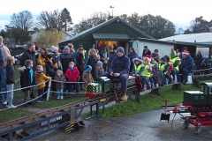 QUEUING FOR A RIDE AT THE NOV 2019 OPEN DAY